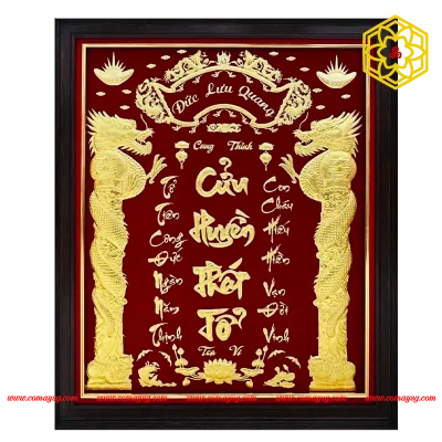 Cửu huyền thất tổ dát vàng